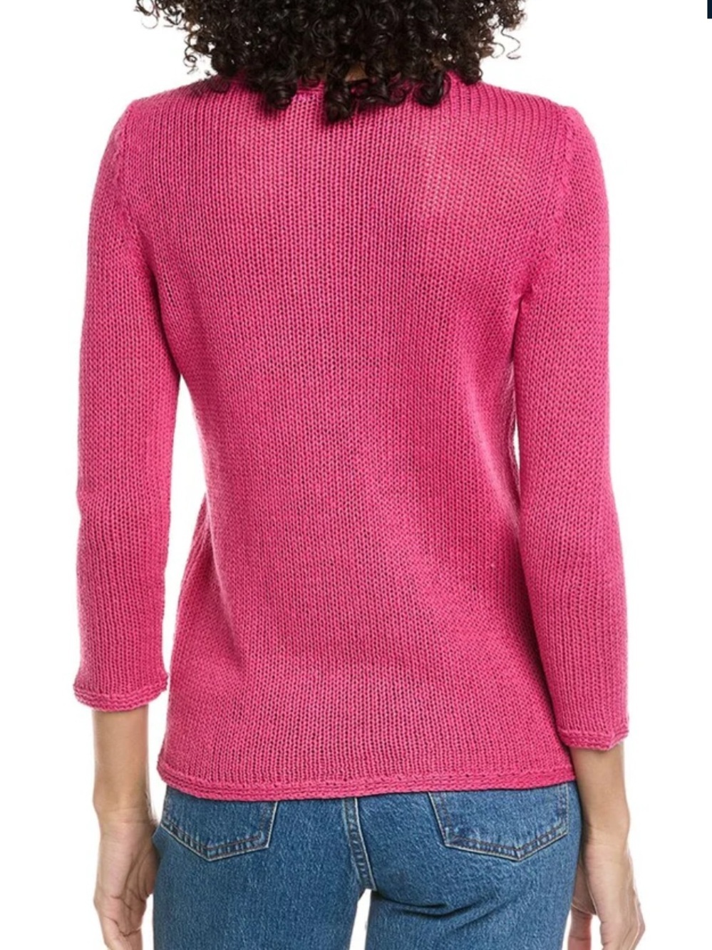 J.Mclaughlin Womens Raelyn Linen Sweater - Picture 2 of 9